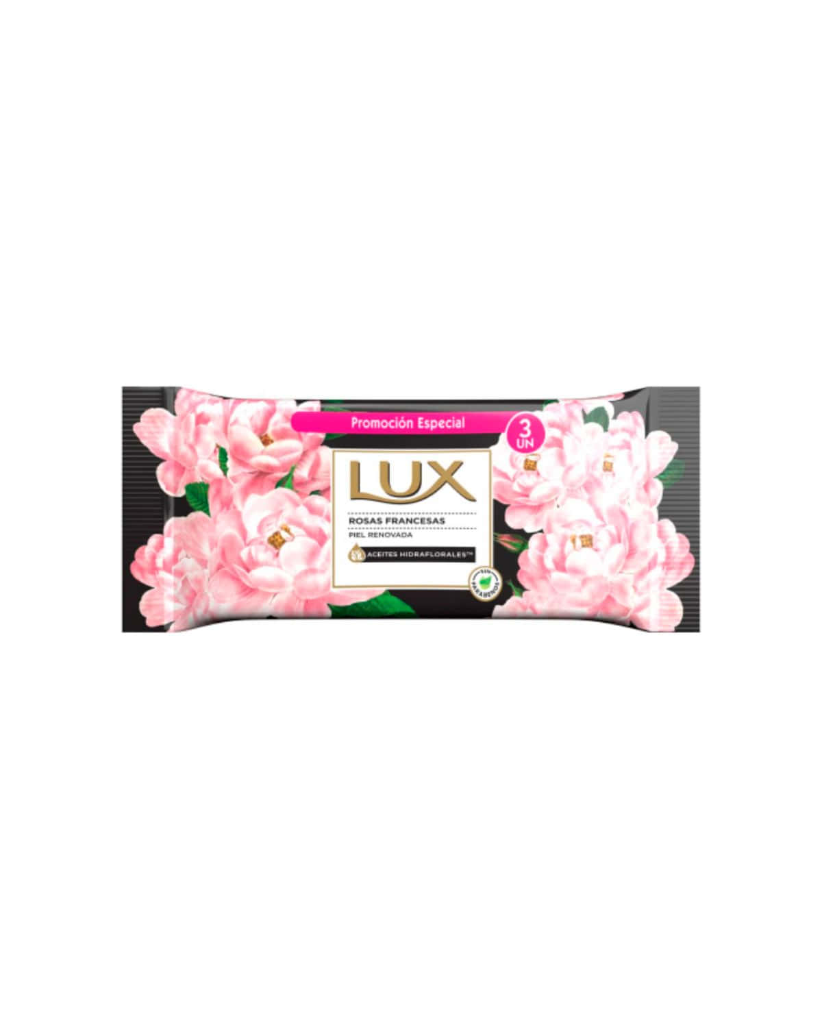 Jabón De Tocador Lux Rosas Francesas 3 x 125 Gr